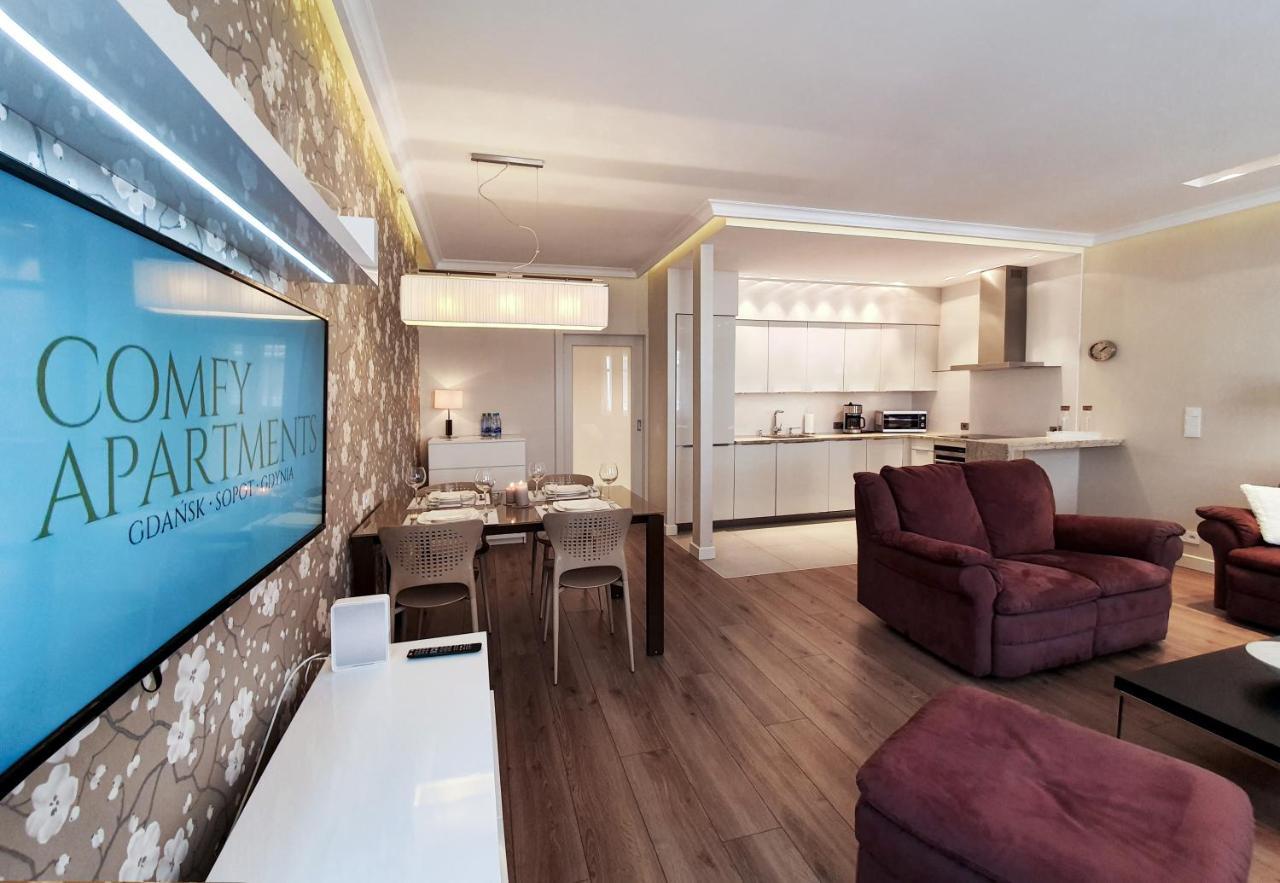 גדנסק Comfy Apartments - Wypoczynkowa Lux מראה חיצוני תמונה